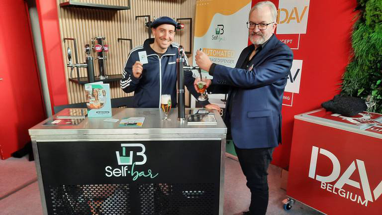 With the SelfBar, your pint of beer is bought in SBar